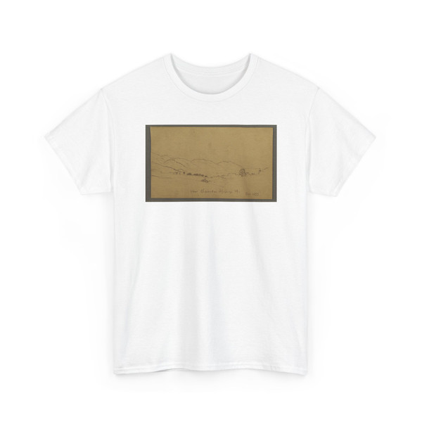 Frederic Edwin Church, American, - The Green Mountains near Clarendon Springs, Vermont - October 1873 v3 - T-Shirt