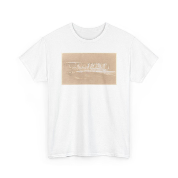 Frederic Edwin Church, American, - The Maid of the Mist beneath Horseshoe Falls, Niagara Falls, Canada - September 1858 v3 - T-Shirt