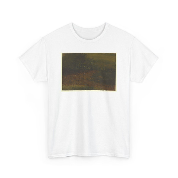 Frederic Edwin Church, American, - Woodland Stream, Vermont - September 1848 v3 - T-Shirt