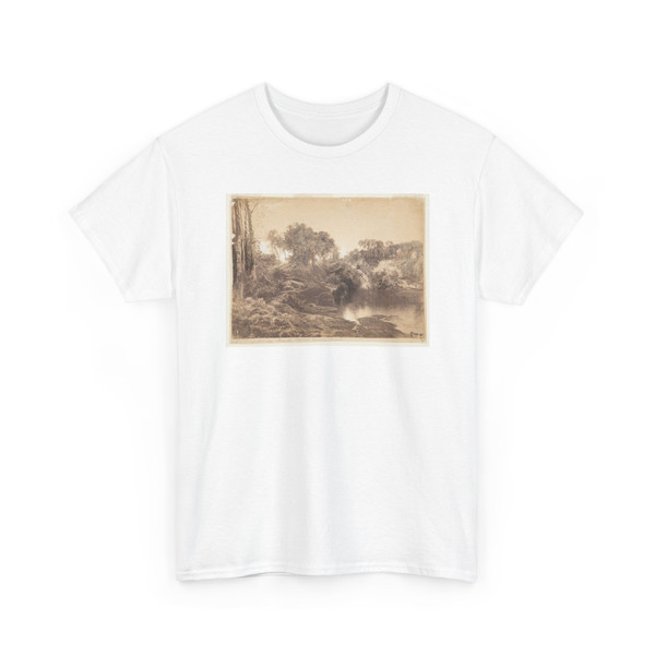 Thomas Moran, American, b. Britain, - Evening - 19th century v1 - T-Shirt