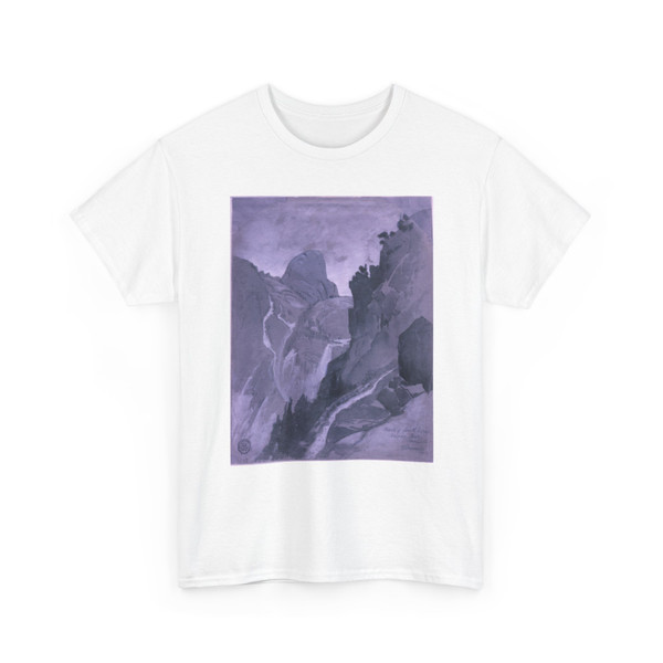 Thomas Moran, American, b. Britain, - Vernal Falls, Yosemite - 1904 v2 - T-Shirt