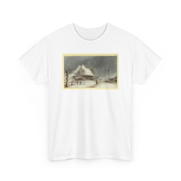 unknown - Winter Landscape - 1820–1830 - T-Shirt