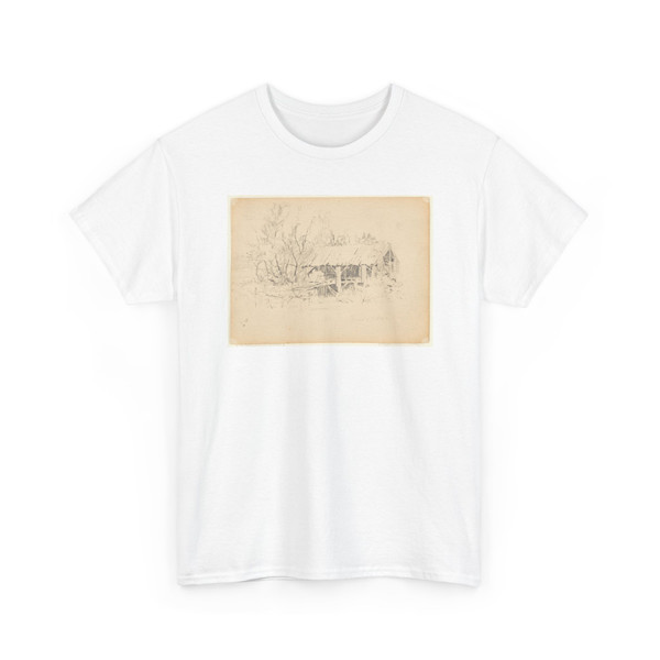 Walter Clark, American, 1848–1917 - Ruin of a Mill - ca. 1885 v1 - T-Shirt