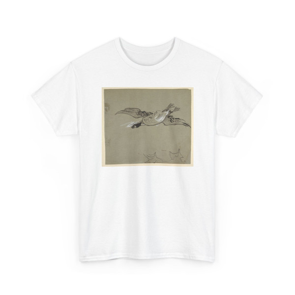 Winslow Homer, American, 1836–1910 - Wild Goose in Flight - 1896–97 v2 - T-Shirt