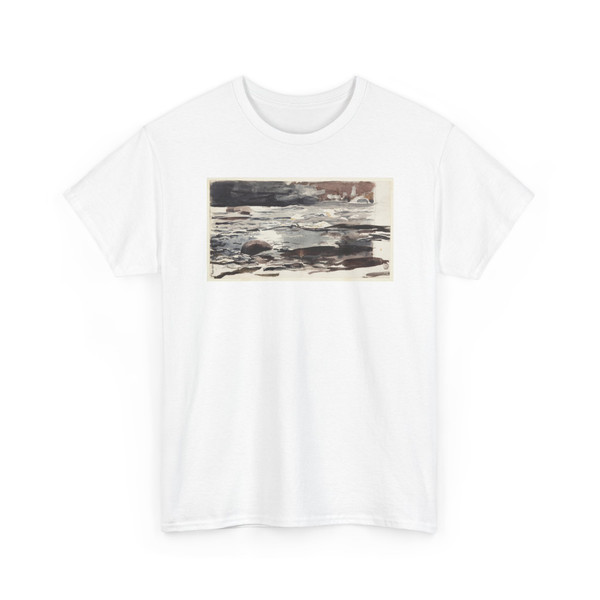 Winslow Homer, American, 1836–1910 - Woodland Stream - 1895 v5 - T-Shirt