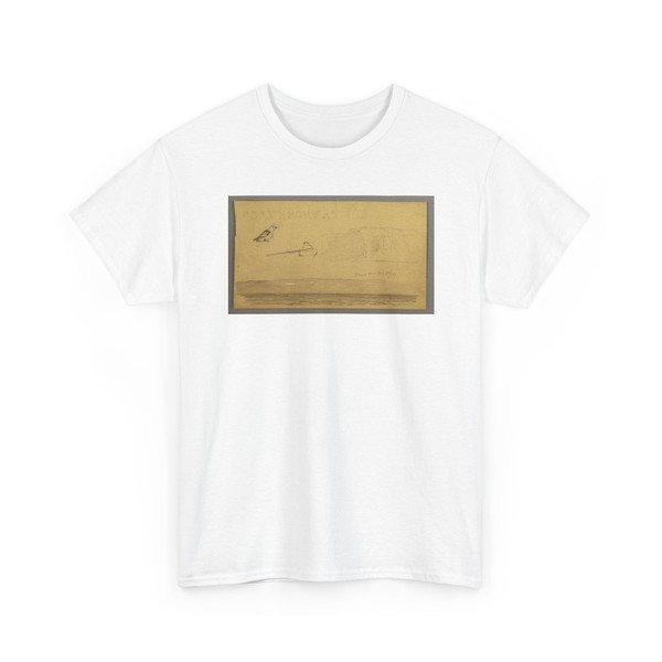 Frederic Edwin Church, American, - Sketches from Newfoundland and Labrador, Canada - July 6, 1859 v2 - T-Shirt