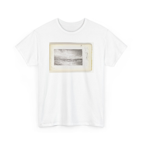 William Trost Richards, American, - Dark Seascape with Small Waves - 1890–1900 - T-Shirt