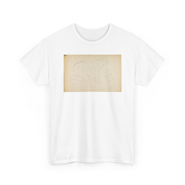 Alfred H. Maurer, born New York City - Crawling Nude - n.d. - T-Shirt