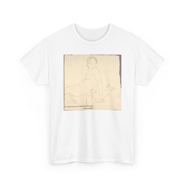 Alfred H. Maurer, born New York City - Reclining Nude - n.d. - T-Shirt