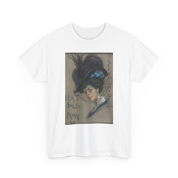 Alice Pike Barney, born Cincinnati, OH - Hat Sale Poster - 1906 - T-Shirt