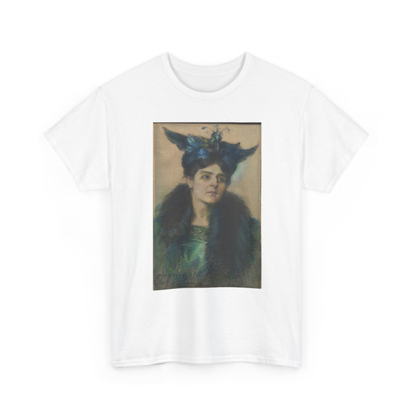 Alice Pike Barney, born Cincinnati, OH - Marianne with Hat - 1915 - T-Shirt