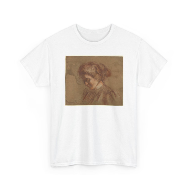 Alice Pike Barney, born Cincinnati, OH - Red Crayon Study - n.d. - T-Shirt