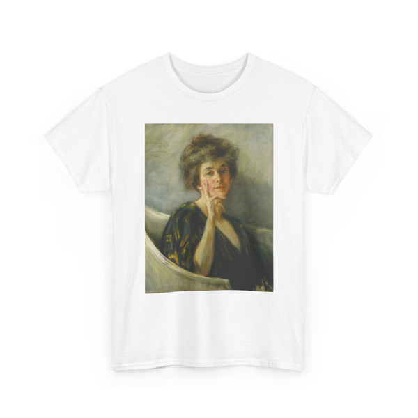 Alice Pike Barney, born Cincinnati, OH - Self-Portrait in Repose - ca. 1895 - T-Shirt