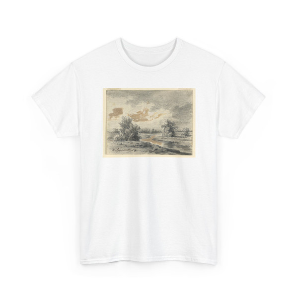 Charles Nicolas Ransonnette, French, - Landscape - ca. 1855 - T-Shirt