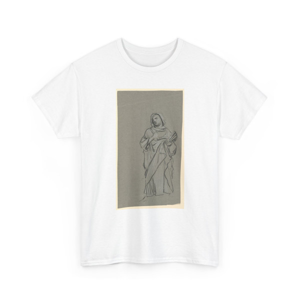 Elihu Vedder, American, 1836 – 1923 - study of a costumed figure - ca. 1890 v1 - T-Shirt