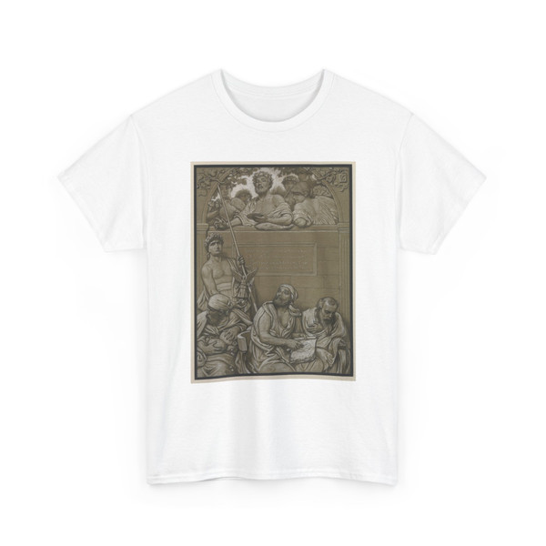 Elihu Vedder, born New York City - (Illustration for Rubáiyát of Omar Khayyám) Frontispiece - 1883-1884 - T-Shirt
