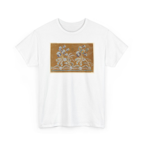 Fabrique de Saint Ruf, Lyon, France - Design for an Embroidered Horizontal Border of the Fabrique de St. Ruf, - 1805–1815 - T-Shirt