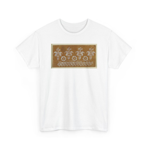 Fabrique de Saint Ruf, Lyon, France - Design for an Embroidered or Woven Border of the Fabrique de St. Ruf - 1800–1825 - T-Shirt