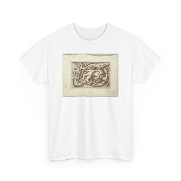 Francesco Bedeschini, Italian - One of a set of projects for a title page and decoration of a horizontal panel - 1675-1699 - T-Shirt