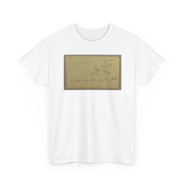 Frederic Edwin Church, American, - Church in the Mountains, Mexico - January–February v2 - T-Shirt