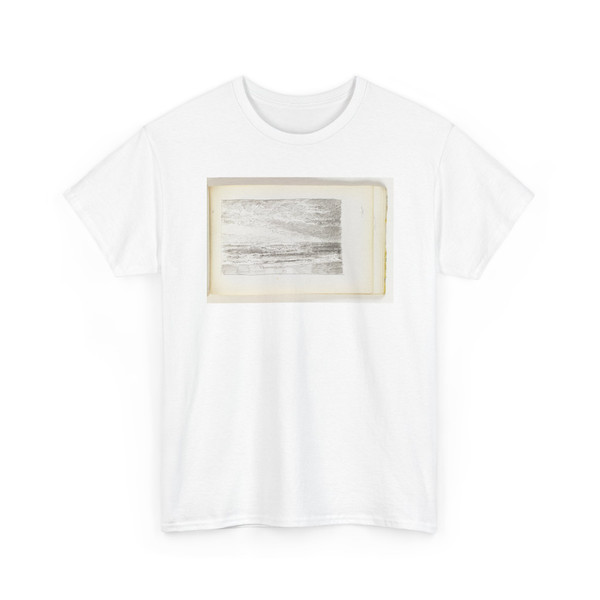 William Trost Richards, American, - Seascape with Breaking Waves and Light-Filled Sky - 1890–1900 - T-Shirt