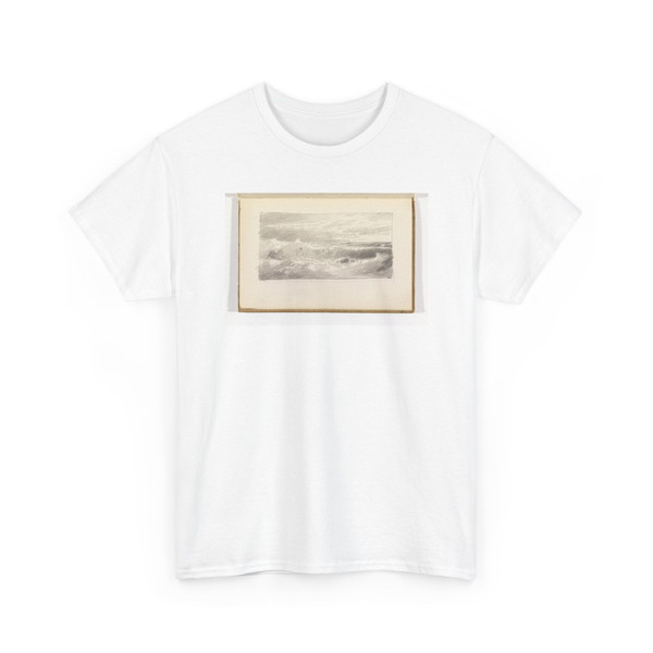 William Trost Richards, American, - Seascape with Possible Rock - after 1878 - T-Shirt