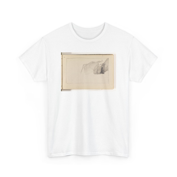 William Trost Richards, American, - Unfinished Cliff Study - 1870–85 - T-Shirt