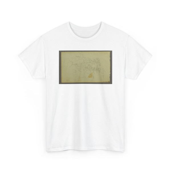 Frederic Edwin Church, American, - Cloud Sketch - July 1845 v4 - T-Shirt