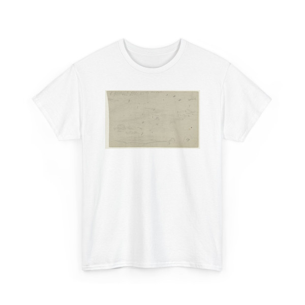 Frederic Edwin Church, American, - Clouds at Sunset, Hudson, New York - 1860–70 v1 - T-Shirt