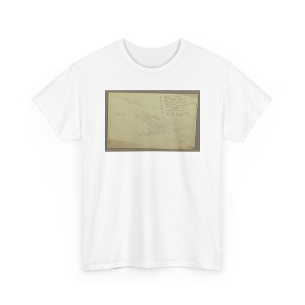 Frederic Edwin Church, American, - Clouds at Sunset, Hudson, New York - February and March v4 - T-Shirt