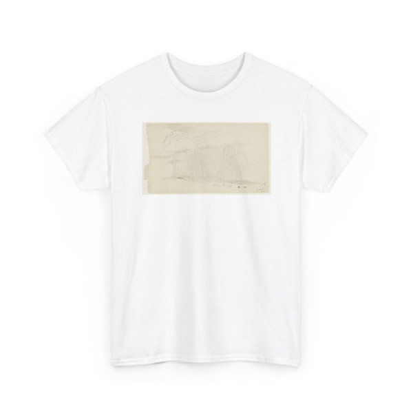 Frederic Edwin Church, American, - Deluge over Mt. Desert Island, Maine - September 1860 v1 - T-Shirt