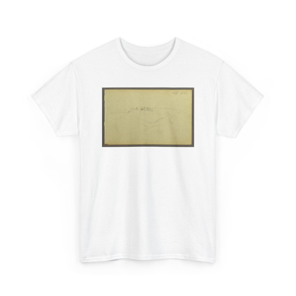 Frederic Edwin Church, American, - Dunes - September 1844 v3 - T-Shirt