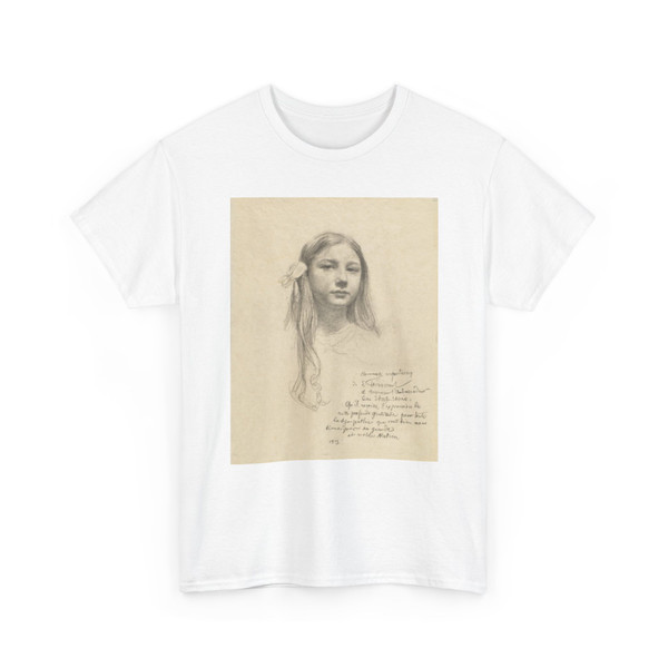 É. Friant, French, born Dieuze, France - Head of a Young Girl - 1915 - T-Shirt
