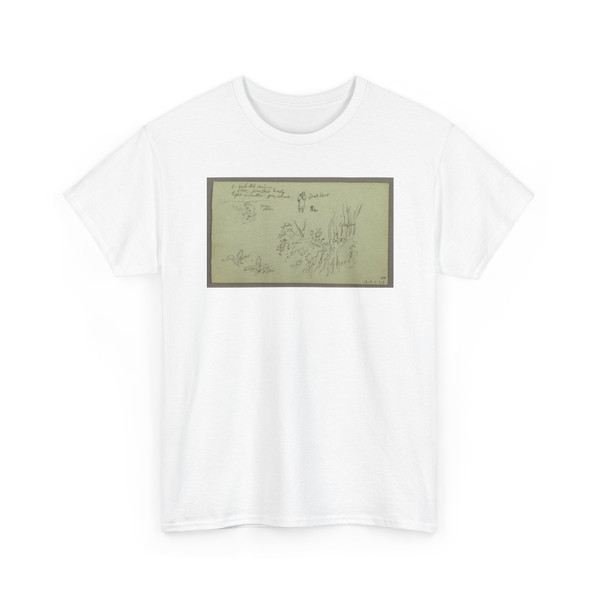 Frederic Edwin Church, American, - Overlooking Burak, Syria, Part One - April 27, 1868 v4 - T-Shirt