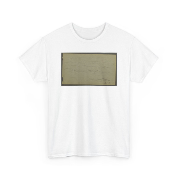 Frederic Edwin Church, American, - Ocean Surf, Mt. Desert Island, Maine - September 1860 v2 - T-Shirt