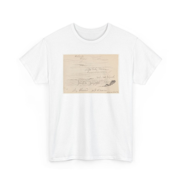 Frederic Edwin Church, American, - Italian Farmhouse - September 1868 v2 - T-Shirt