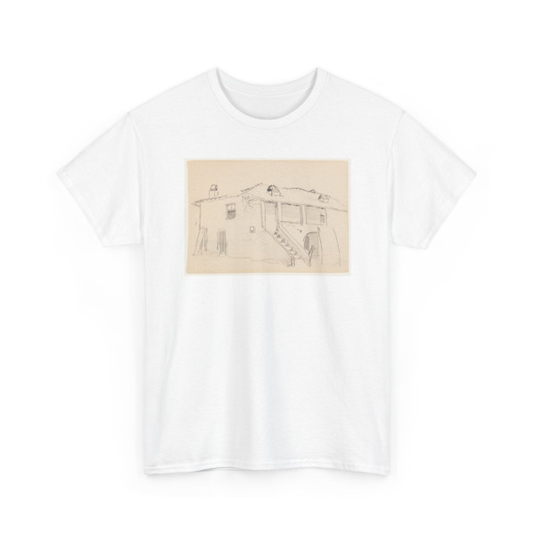 Frederic Edwin Church, American, - Italian Farmhouse - September 1868 v1 - T-Shirt
