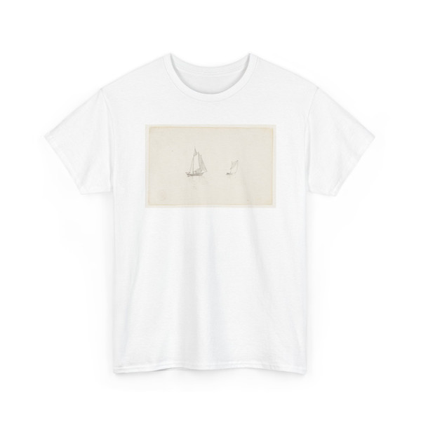 Winslow Homer, American, 1836–1910 - Two-masted Schooner - ca. 1880 v1 - T-Shirt