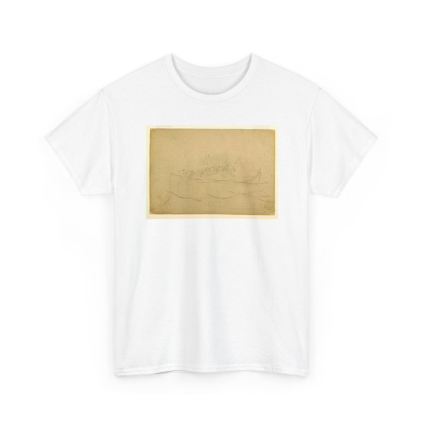 Winslow Homer, American, 1836–1910 - Dory Filled with Men - 1881–82 v2 - T-Shirt
