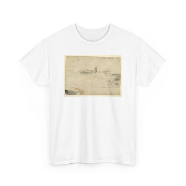 Winslow Homer, American, 1836–1910 - Beach Scene, England - 1881–82 v2 - T-Shirt