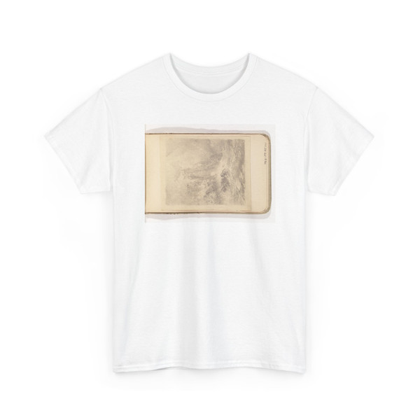 William Trost Richards, American, - Tall Cliffs and Storm-Churned Sea - late 19th century - T-Shirt