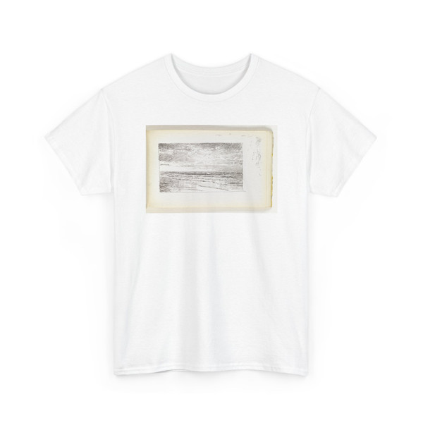 William Trost Richards, American, - Serene Seascape with Small Waves - 1890–1900 - T-Shirt