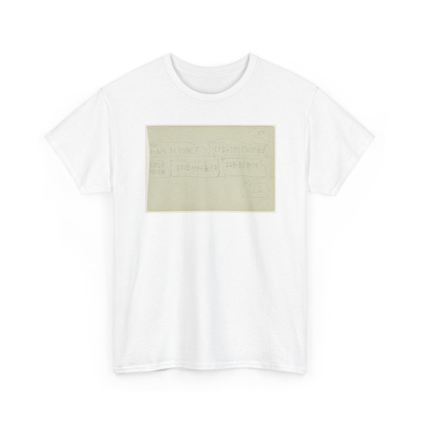 Frederic Edwin Church, American, - Carved Inscriptions - 1868 v1 - T-Shirt