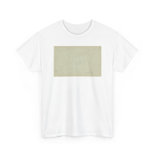 Frederic Edwin Church, American, - Backlit Clouds - July 1856 v1 - T-Shirt