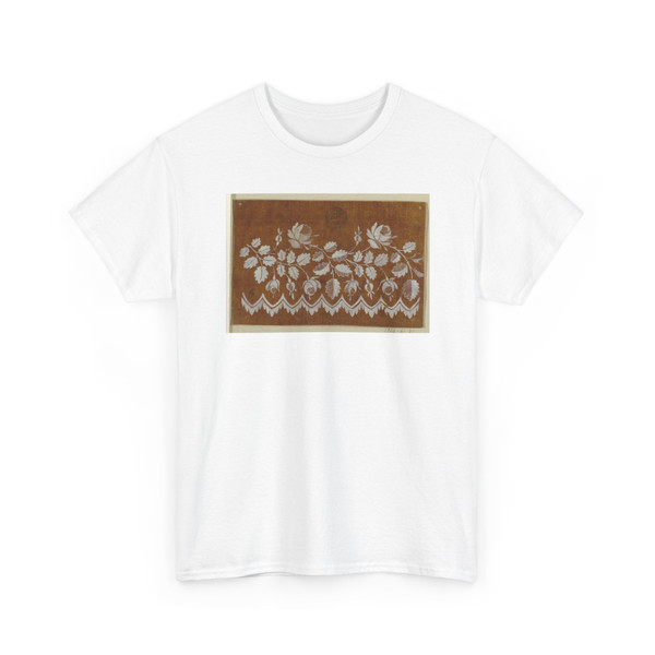 Fabrique de Saint Ruf, Lyon, France - Design for a Woven or Embroidered Horizontal Border, of the Fabrique de St. Ruf - 1805-1815 - T-Shirt