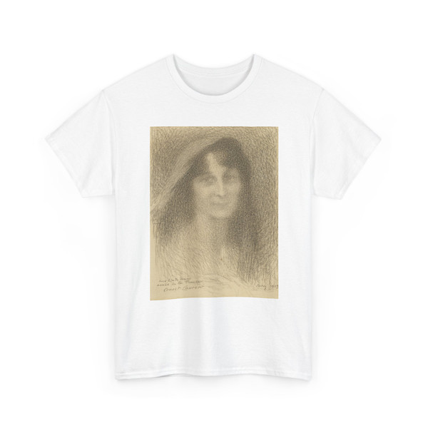 Ernest Joseph Laurent, French, born - Female Head - 1915 - T-Shirt
