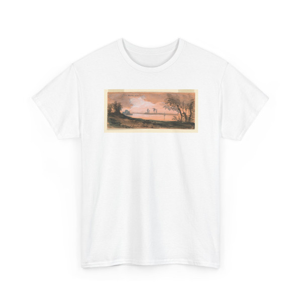 Charles Nicolas Ransonnette, French, - At the Banks of the Loire - ca. 1860 - T-Shirt