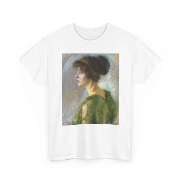 Alice Pike Barney, born Cincinnati, OH - Young Woman in Green - n.d. - T-Shirt