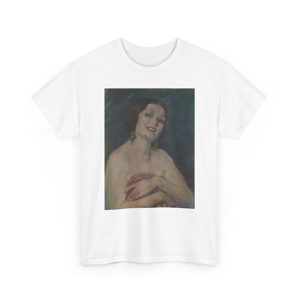 Alice Pike Barney, born Cincinnati, OH - Model Holding Drapery - ca. 1929 - T-Shirt