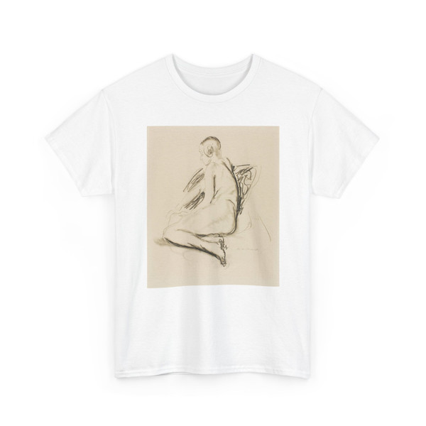 Alfred H. Maurer, born New York City - Seated Nude - ca. 1927-1928 - T-Shirt